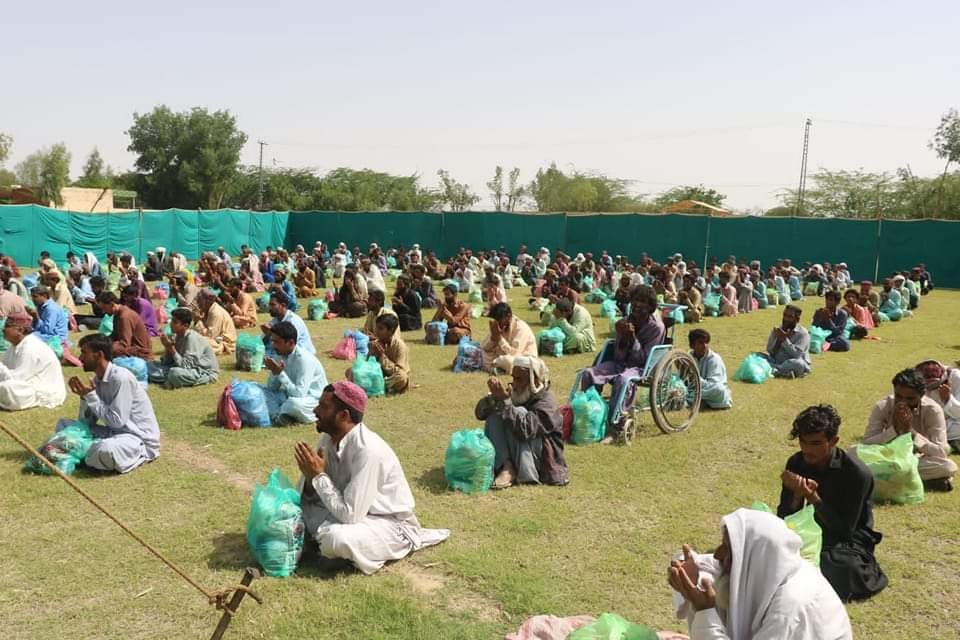 Ration distribution